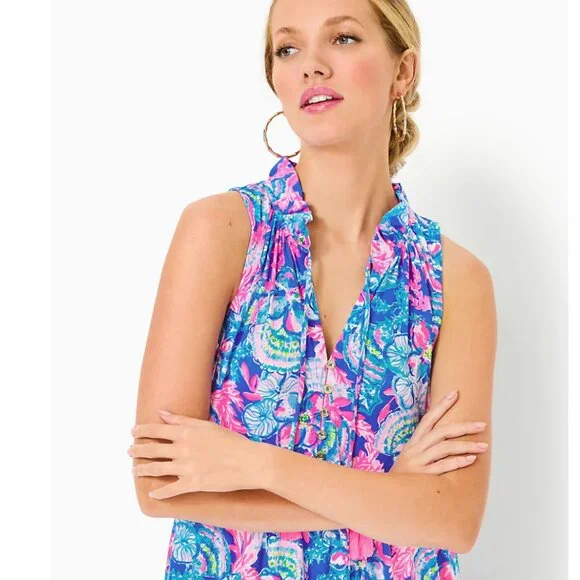 lilly malone maxi dress Lilly Pulitzer Women's Malone Maxi Dress, Las Olas Aqua Strong Current Sea at Amazon Women's Clothing store